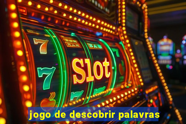 jogo de descobrir palavras